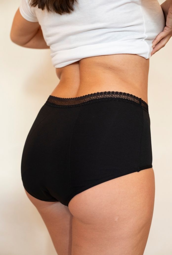 LOT de 2 - Culottes Hautes COTON BIO