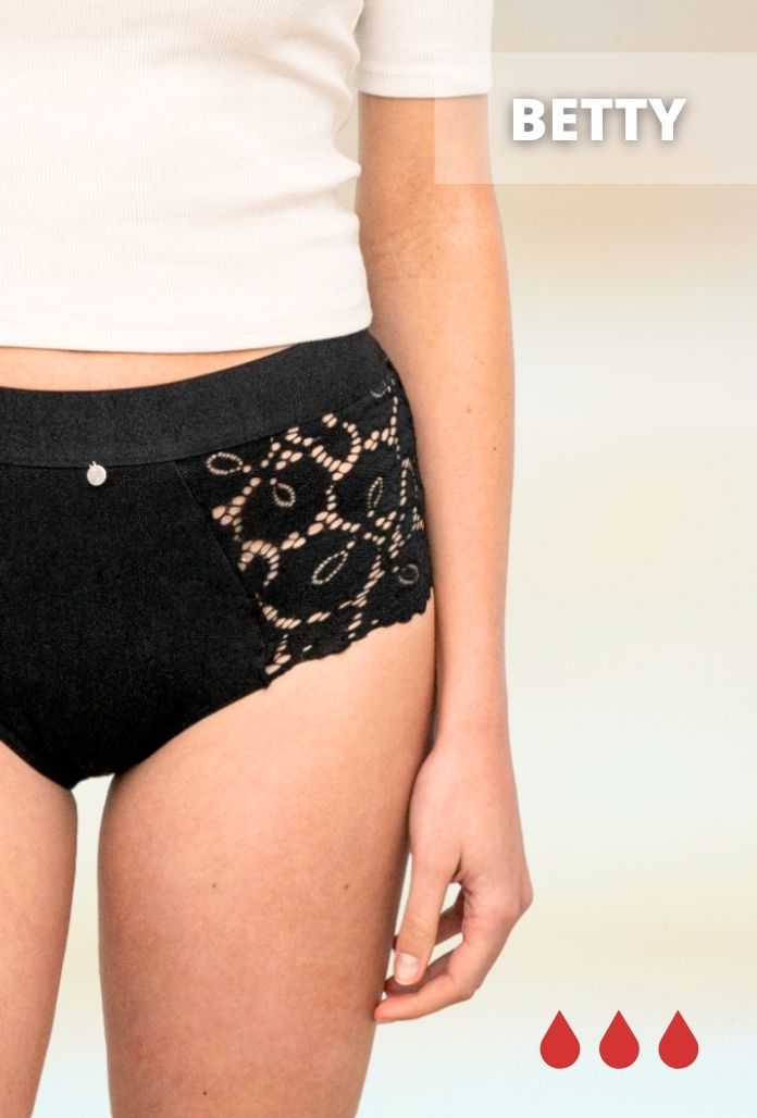 BETTY - Culotte Menstruelle Dentelle