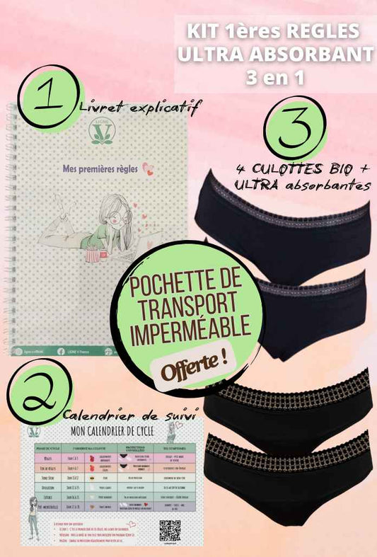 ADO - Kit Premières Règles BIO et ULTRA absorbant