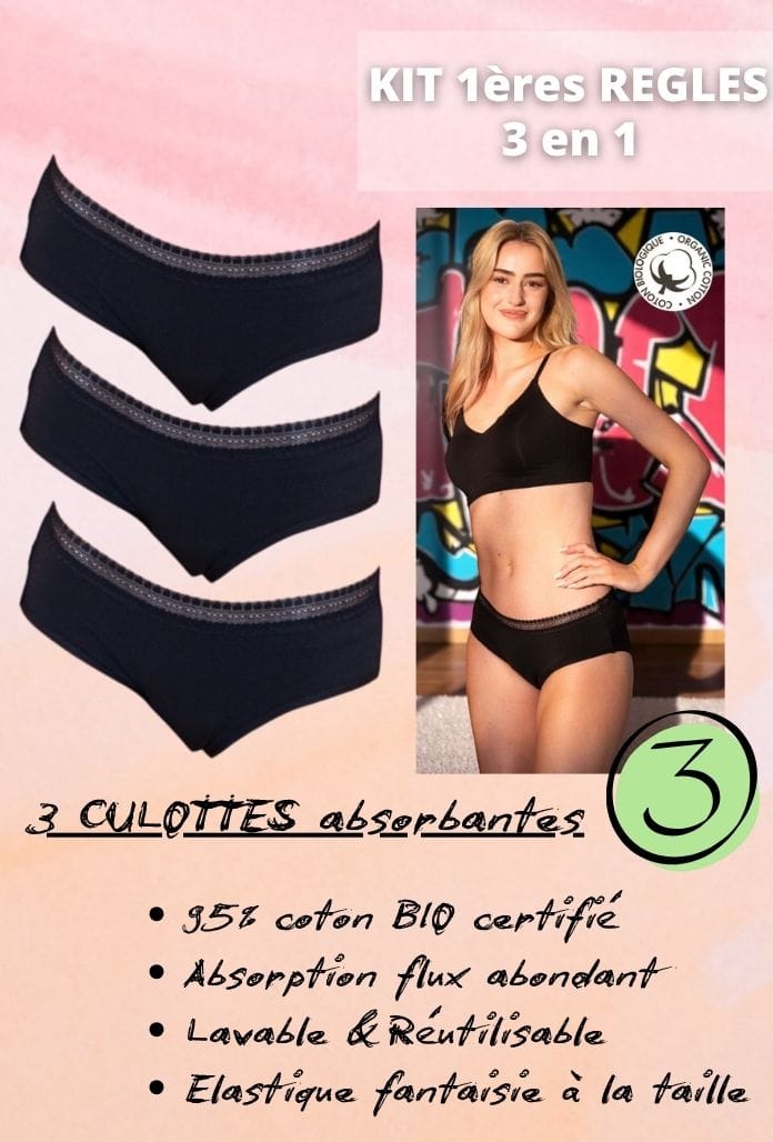 ADO - Kit Premières Règles BIO