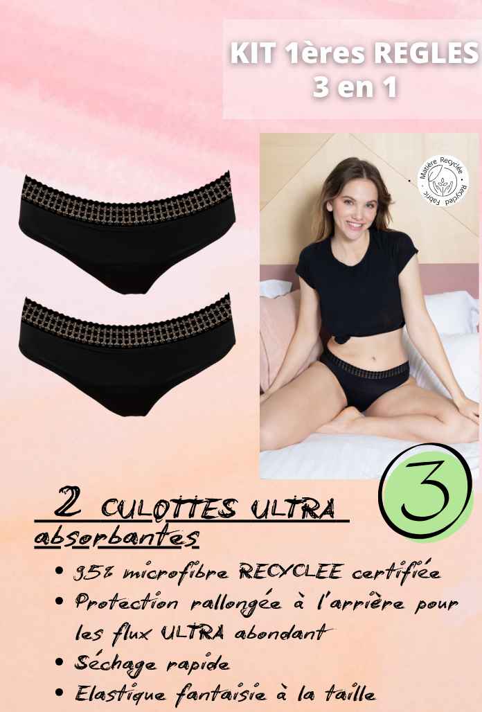 ADO - Kit Premières Règles BIO et ULTRA absorbant