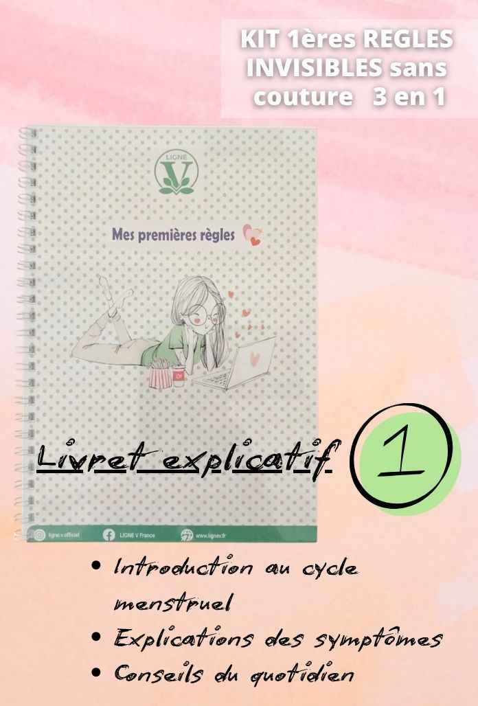 ADO - Kit Premières Règles BIO et INVISIBLE sans couture
