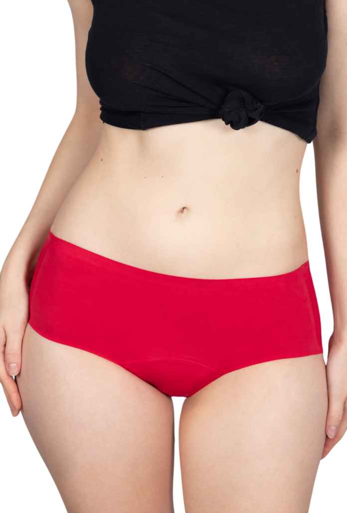 Culotte Menstruelle INVISIBLE Rouge