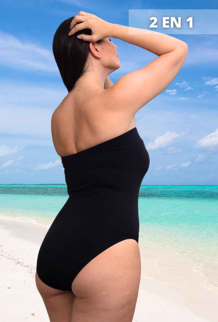 LIGNE V SublisSymi - Maillot de Bain 2 en 1