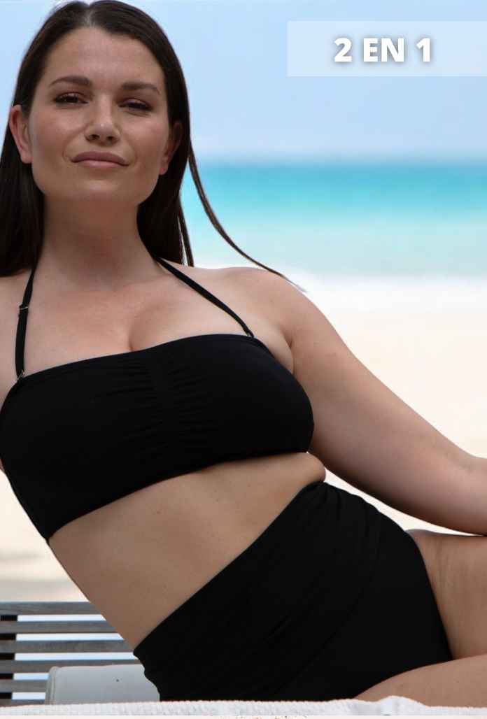 LIGNE V SublisSymi - Maillot de Bain 2 en 1