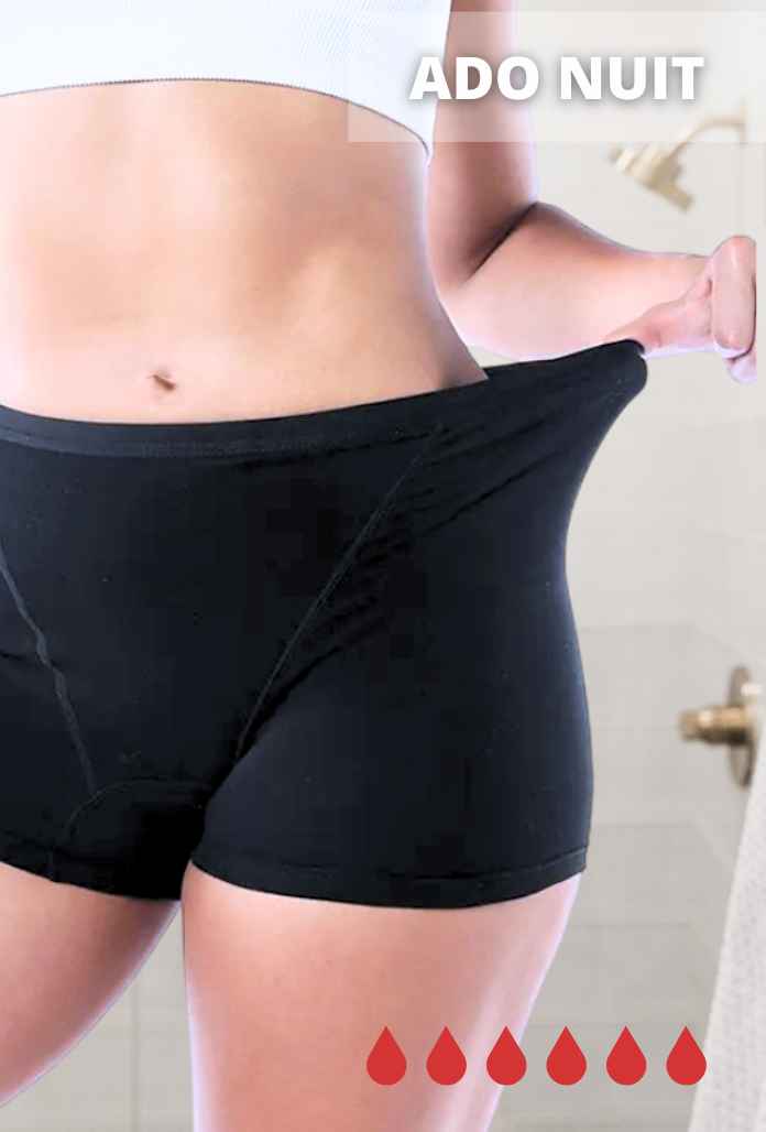 ADO - Boxer Menstruel de NUIT