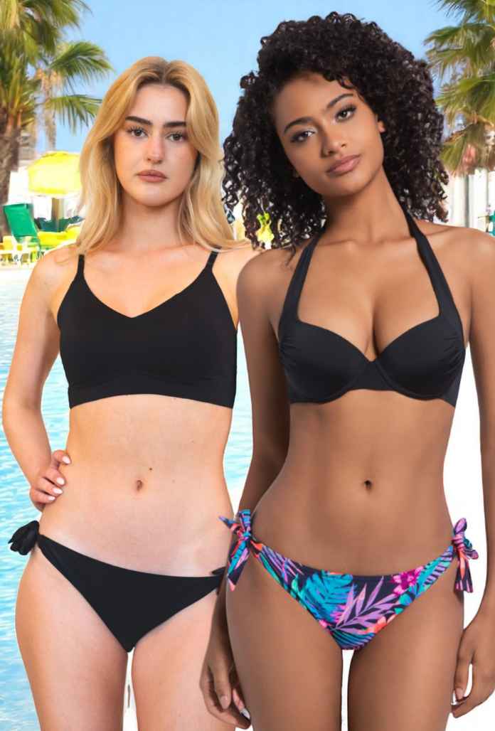 ADO BAS de Maillot de Bain Menstruel - Imprimé IBIZA