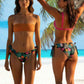 BAS de Maillot de Bain Menstruel - BIKINI Imprimé PALMA