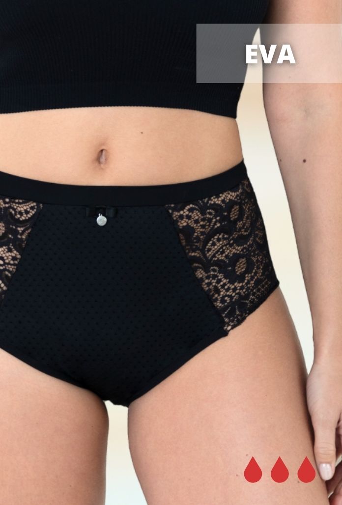 EVA - Culotte Menstruelle Dentelle
