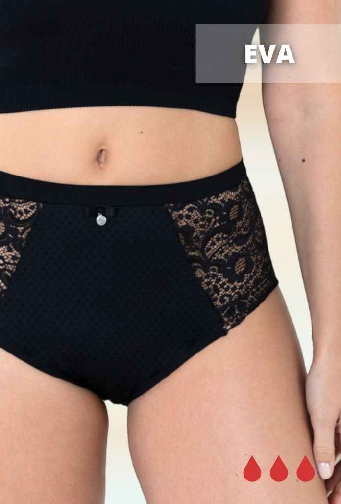EVA - Culotte Menstruelle Dentelle