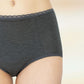 Culotte Menstruelle Haute BAMBOU - Gris chiné