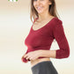 Culotte Menstruelle Haute BAMBOU - Gris chiné