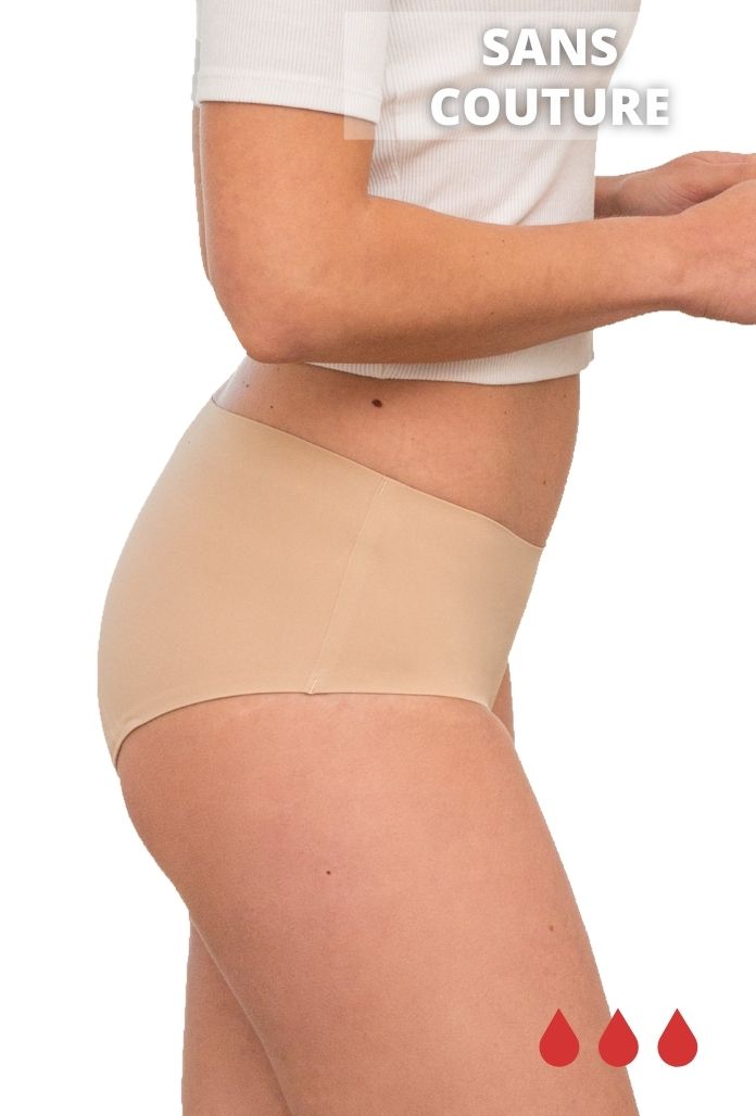 Culotte Menstruelle INVISIBLE Peau