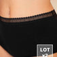 LOT de 2 - Culottes Hautes COTON BIO