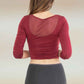 Culotte Menstruelle Haute BAMBOU - Gris chiné