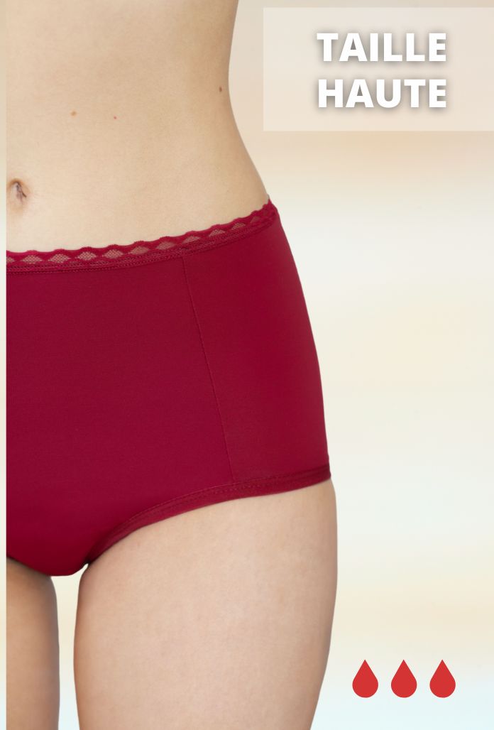 Culotte Menstruelle Haute Bordeaux