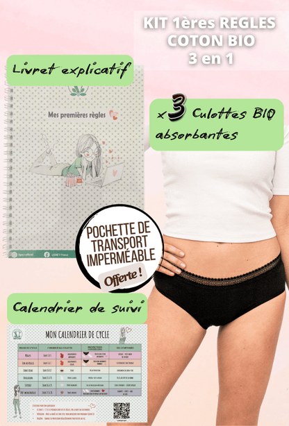 ADO - Kit Premières Règles BIO