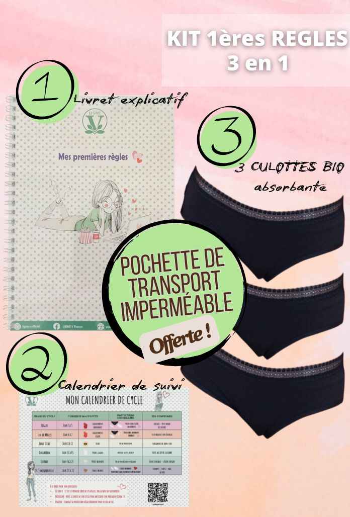 ADO - Kit Premières Règles BIO