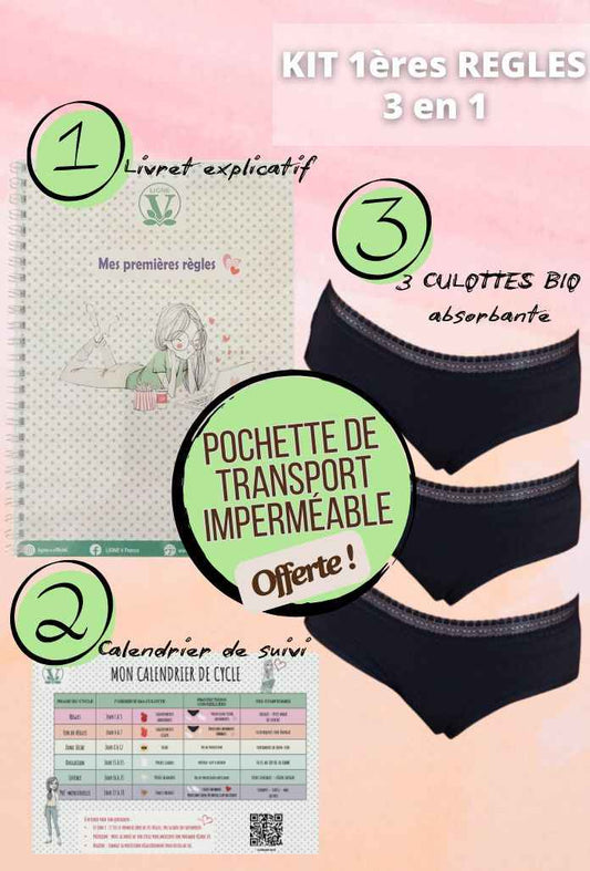 ADO - Kit Premières Règles BIO