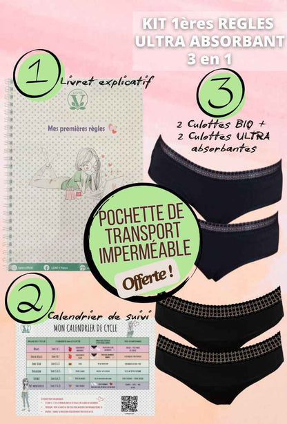 ADO - Kit Premières Règles BIO et ULTRA absorbant