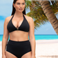 BAS de Maillot de bain Menstruel - Culotte Haute Imprimé BLUEMOON