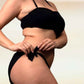 BAS de Maillot de Bain Menstruel - BIKINI UNI NOIR