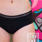 ADO LOT de 3- Shorty Menstruel en COTON BIO