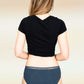 Culotte Menstruelle Basse COTON BIO - Bleu Océan