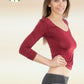 Culotte Menstruelle Taille Basse BAMBOU - Gris chiné