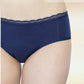 Culotte Menstruelle Taille Basse COTON - Marine