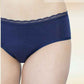 Culotte Menstruelle Taille Basse COTON - Marine