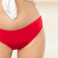 Culotte Menstruelle Taille Basse Rouge